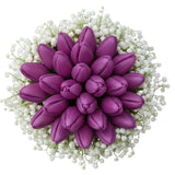 Tulips and Lily of Valey Luxury Bouquet - Flowers Box London