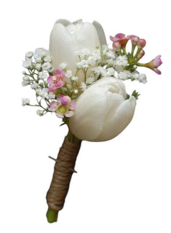 Tulips Buttonhole