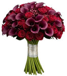 Velvet Desire Floral Arrangement Bouquet - Flowers Box London
