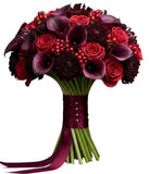 Velvet Nightfall Bouquet - Flowers Box London