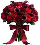 Velvet Nightfall Bouquet - Flowers Box London