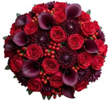Velvet Nightfall Bouquet - Flowers Box London