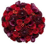 Velvet Nightfall Bouquet - Flowers Box London