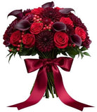 Velvet Nightfall Bouquet - Flowers Box London