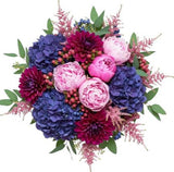 Velvet Petals and Berries Bouquet