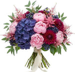 Velvet Petals and Berries Bouquet