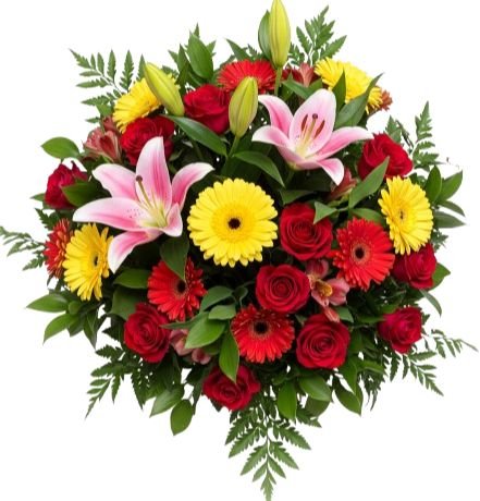 Velvet Sunrise Bouquet - Flowers Box London