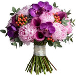 Velvet Symphony in Bloom Bouquet