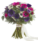 Vibrant Anemone Bouquet - Flowers Box London