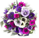 Vibrant Anemone Bouquet - Flowers Box London