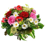 Vibrant Bouquet with Daisy and Anemones