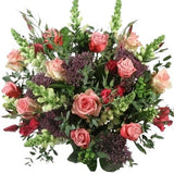 Vintage Garden Roses Bouquet - Flowers Box London