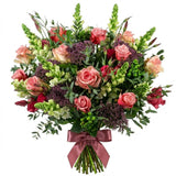 Vintage Garden Roses Bouquet - Flowers Box London
