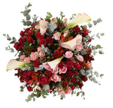 Vivid Fascination Bouquet - Flowers Box London