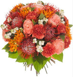 Warm Harmony in Bloom Exotic Bouquet