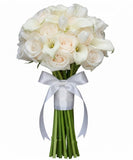 White and Ivory Pearls Fabulous Bouquet - Flowers Box London