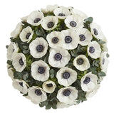 White Anemone Bouquet - Flowers Box London