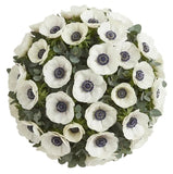 White Anemone Bouquet - Flowers Box London
