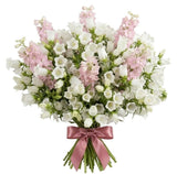 White Campanula with Delphinium Bouquet - Flowers Box London