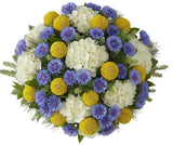 White Hydrangeas in a Summer Meadow Bouquet - Flowers Box London