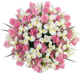 White Iris and Sweet Peas Bouquet - Flowers Box London