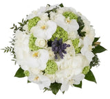 White Lace Bouquet - Flowers Box London