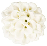 White Mini Calla Lily Bouquet - Flowers Box London