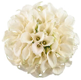 White Mini Calla Lily Bouquet - Flowers Box London