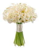 White Mini Calla Lily Bouquet - Flowers Box London