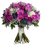 White Serenity and Berries Charming Bouquet - Flowers Box London