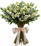 White Snowberry Pretty Bouquet
