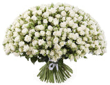 White Spray Roses Bouquet