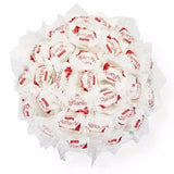White Wrapped Chocolate Bouquet - Flowers Box London