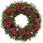 Winter Woodland Hydrangea Wreath