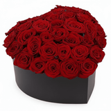 With Love Red Roses Box - Flowers Box London
