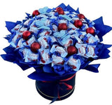 Xmas Chocolate Box with Butterflies and Baubles - Flowers Box London