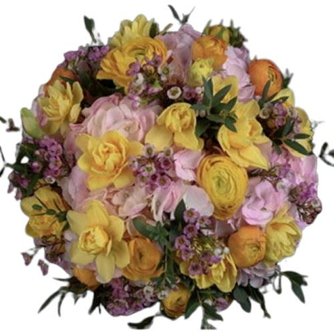 Yellow and Pink Bouquet