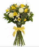Yellow and White Bouquet - Flowers Box London