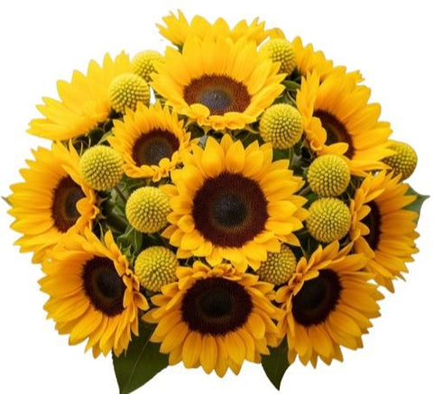 Yellow Beauty Bouquet - Flowers Box London