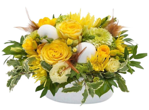 Yellow Easter Box