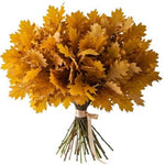 Yellow Oak Leaves Bouquet - Flowers Box London