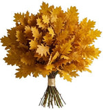 Yellow Oak Leaves Bouquet - Flowers Box London