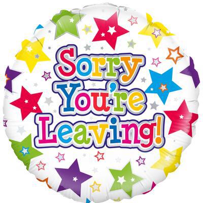 18in Balloon Sorry You're Leaving! - Flowers Box London