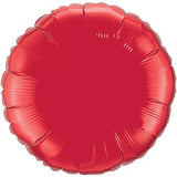 18in Round Foil Balloon - Flowers Box London