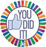 18in YOU DID IT! Balloon