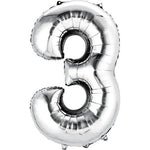 34in Number 3 Balloon