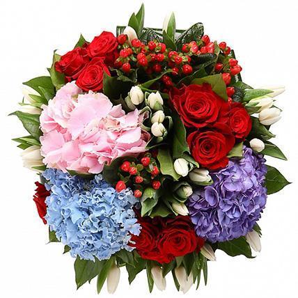 Admiring Gaze Flower Bouquet - Flowers Box London