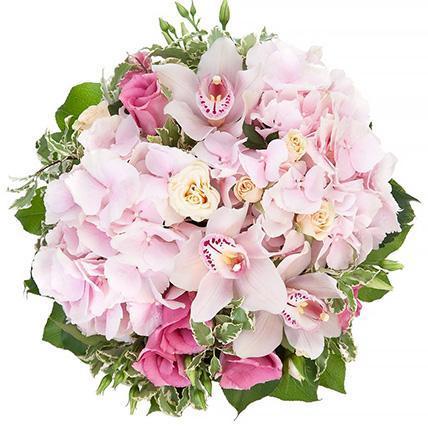 Amethyst Flower Bouquet - Flowers Box London