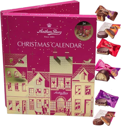 Anthon Berg Assorted Marzipan Christmas Advent Calendar