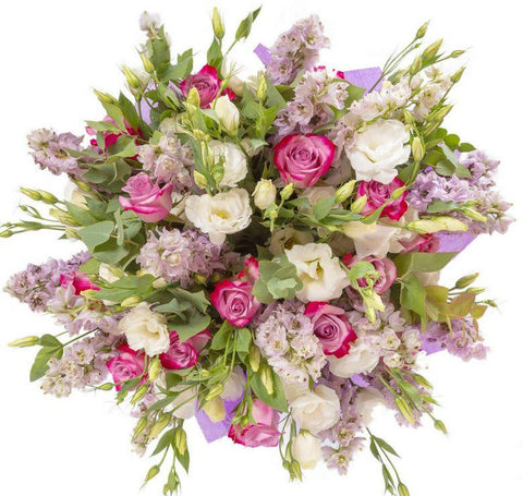 Aromatic Pastel Precious Bouquet - Flowers Box London